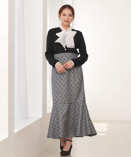「ASTORIA ODIER」 スカート LARGE チャコールグレー レディース_画像6