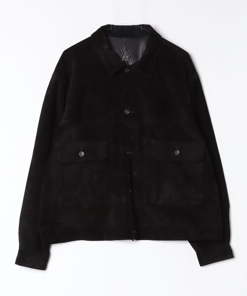 A LEATHER（エーレザー） コート ジャケット A LEATHER TRUCKER JACKET