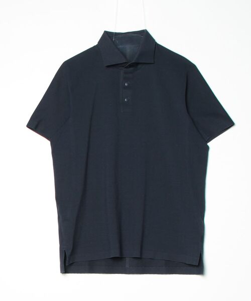 DESCENTE（デサント） 半袖ポロシャツ L ネイビー メンズ : ZOZOTOWN