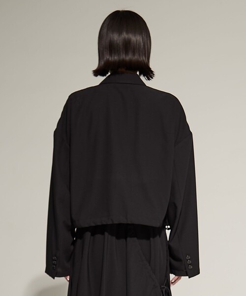 「UJOH」 テーラードジャケット 2 グレー レディース_画像9