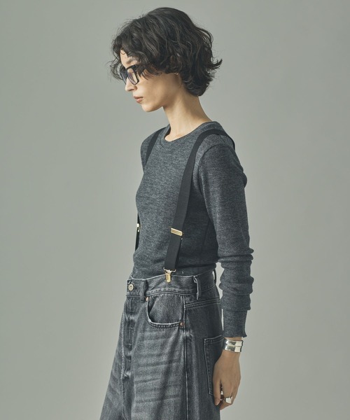 [Curensology] подтяжки FREE черный женский 