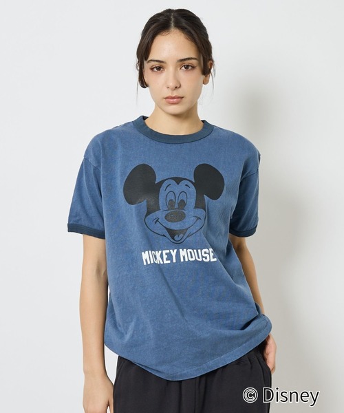 ジョンブルミッキーリンガーTee Johnbull（ジョンブル） tシャツ 「JOHNBULL/ジョンブル」MICKEY MOUSE