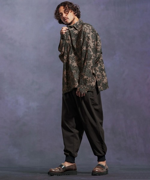 「Jih Nunc」 長袖シャツ S ブラック メンズ_画像7