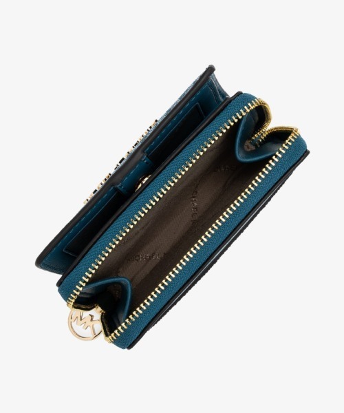「MICHAEL KORS」 財布 FREE ブルー レディースの画像