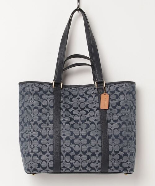 COACH コーチ　ビジネスバッグ　ショルダー　2way レザー　ネイビー　希少 COACH（コーチ） 2WAYバッグ - ネイビー メンズ : ZOZOTOWN Yahoo!店