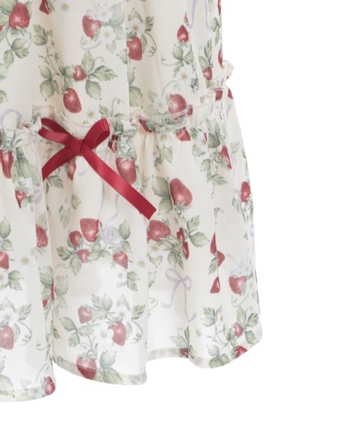 axes femme（アクシーズ ファム） ワンピース いちご柄ワンピース