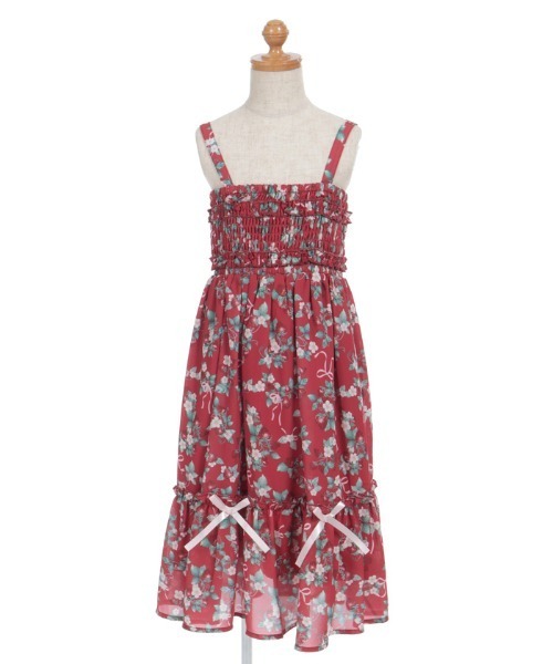 axes femme(アクシーズ ファム) ワンピース いちご柄ワンピース axes femme(アクシーズ ファム) ワンピース いちご柄ワンピース