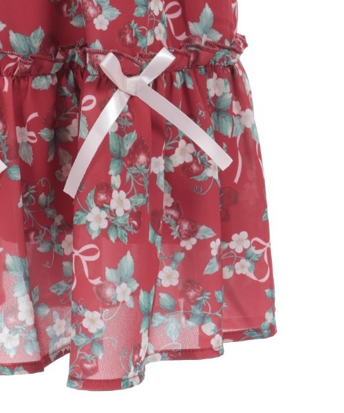 axeskawaii イチゴのワンピース axes femme（アクシーズ ファム） ワンピース いちご柄ワンピース