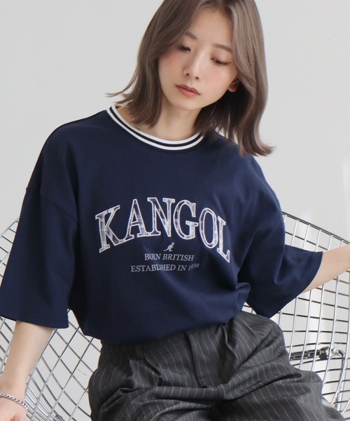 KANGOL（カンゴール） tシャツ 「KANGOL/カンゴール」別注 パッチ