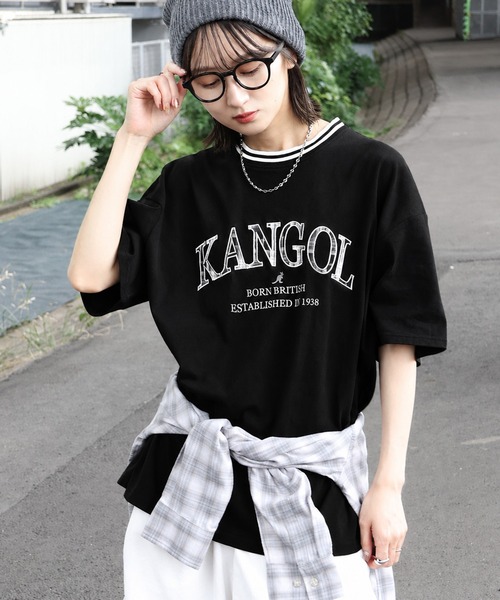 KANGOL（カンゴール） tシャツ 「KANGOL/カンゴール」別注 パッチ