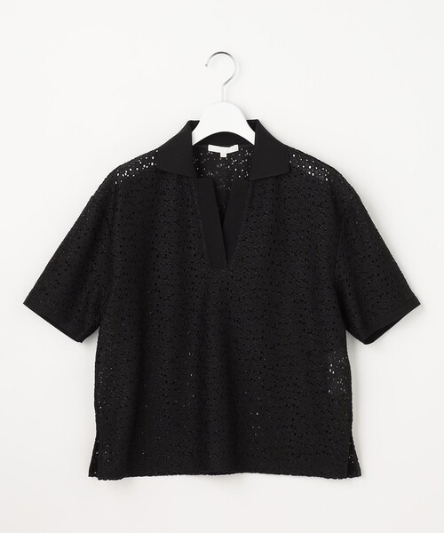 自由区（ジユウク） tシャツ 半袖 ラッセルレースジャージー トップス