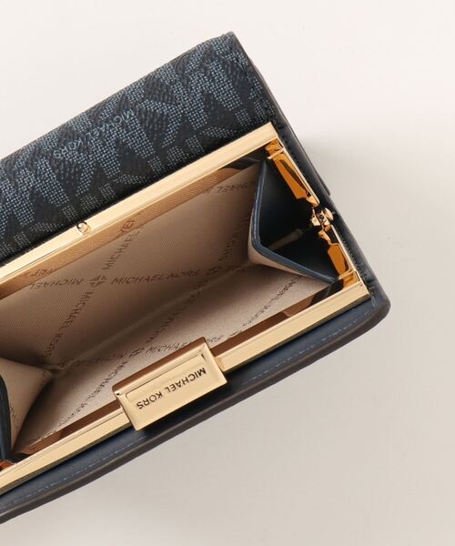 「MICHAEL KORS」 財布 FREE ネイビー レディースの画像