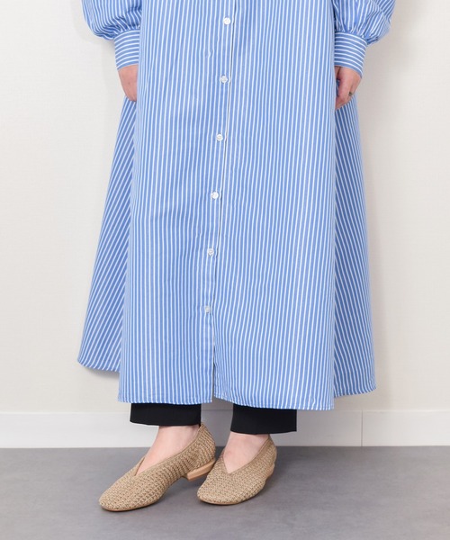 パンプス 「ANGEL ALARCON」ニットアッパーフラットパンプス(D61500)_5