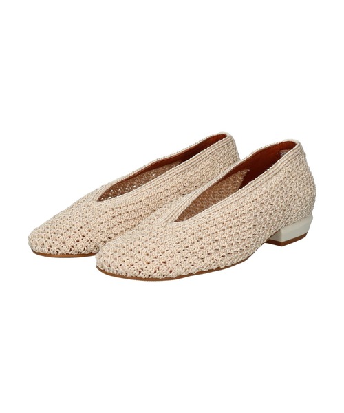 パンプス 「ANGEL ALARCON」ニットアッパーフラットパンプス(D61500)_10