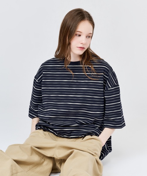 WETTEMPT tシャツ SKETCH MULTI BORDER S/S TEE / スケッチマルチ