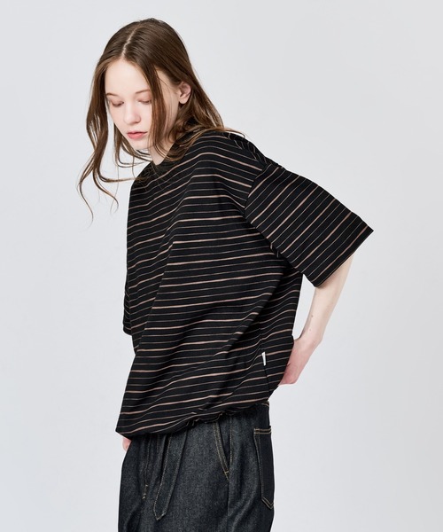 WETTEMPT tシャツ SKETCH MULTI BORDER S/S TEE / スケッチマルチ