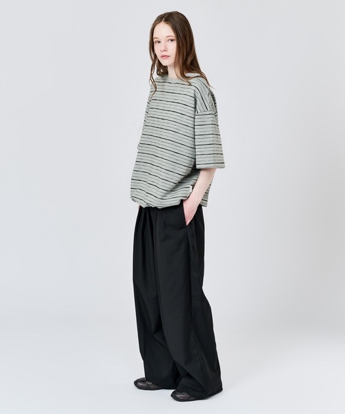 WETTEMPT tシャツ SKETCH MULTI BORDER S/S TEE / スケッチマルチ