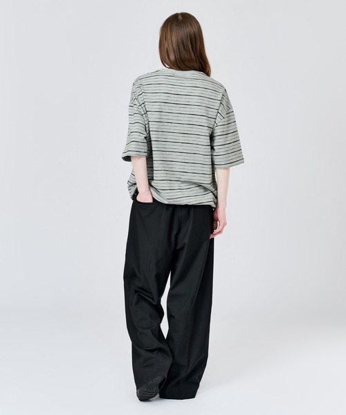 WETTEMPT tシャツ SKETCH MULTI BORDER S/S TEE / スケッチマルチ