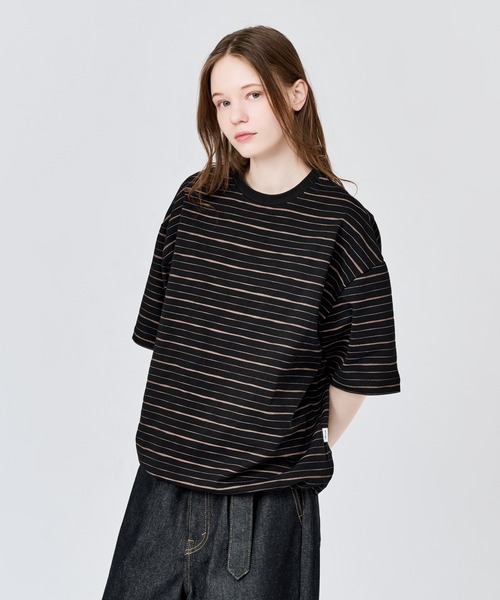 WETTEMPT tシャツ SKETCH MULTI BORDER S/S TEE / スケッチマルチ
