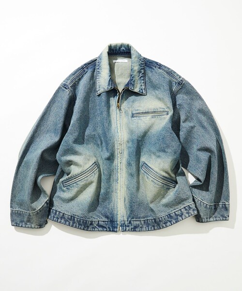 「FREAK'S STORE」 デニムジャケット MEDIUM サックスブルー メンズの画像