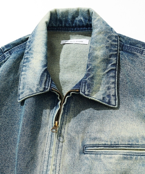 「FREAK'S STORE」 デニムジャケット MEDIUM サックスブルー メンズの画像