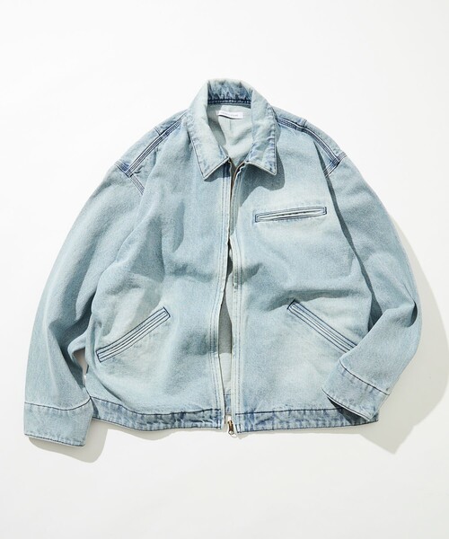 「FREAK'S STORE」 デニムジャケット MEDIUM サックスブルー メンズの画像