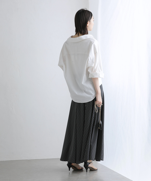 La TOTALITE（ラ トータリテ） ブラウス シャツ 「洗える」TICCA