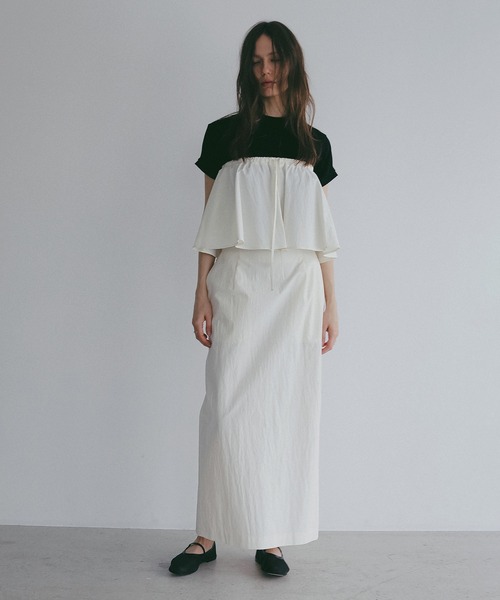 スカート FRILL 2WAY TIGHT SKIRTの画像