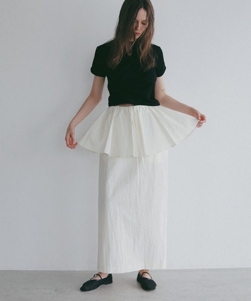 スカート FRILL 2WAY TIGHT SKIRTの画像