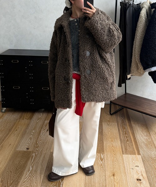「MUHET」 ジャケット SMALL ベージュ レディースの画像