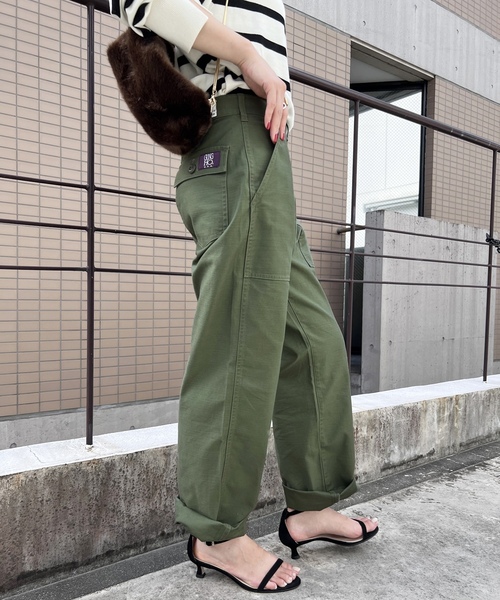 「GUNG HO」 パンツ SMALL ベージュ レディース_画像2