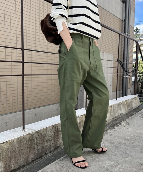「GUNG HO」 パンツ SMALL ベージュ レディース_画像6