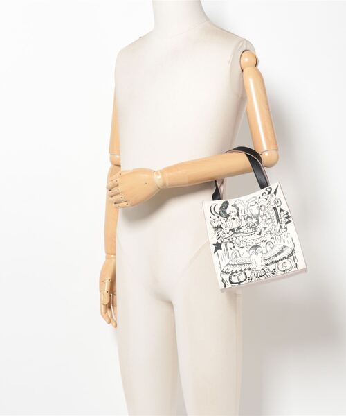 「tsumori chisato CARRY」 ハンドバッグ FREE ブラック レディース_画像5