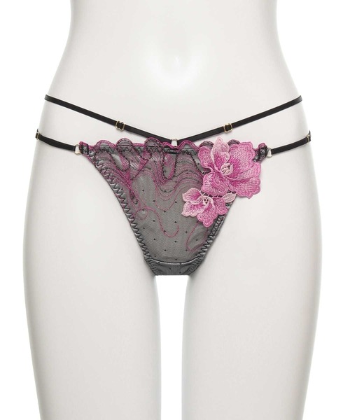 ★Ravijour★アンティークブラショーツ★フルバックパンツ下着★ハーフバック Ravijour - ☆Ravijour☆ブラックシームレスブラショーツ☆フルバック