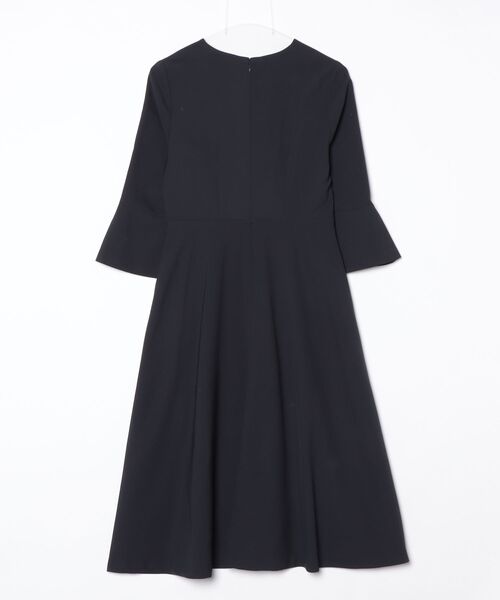 「RUIRUE BOUTIQUE」 長袖ワンピース M ネイビー レディース_画像2