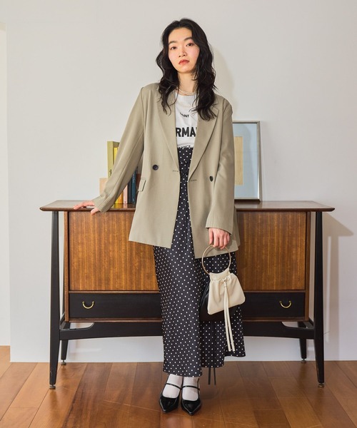 「mysty woman」 ロングスカート FREE アイボリー レディース_画像5