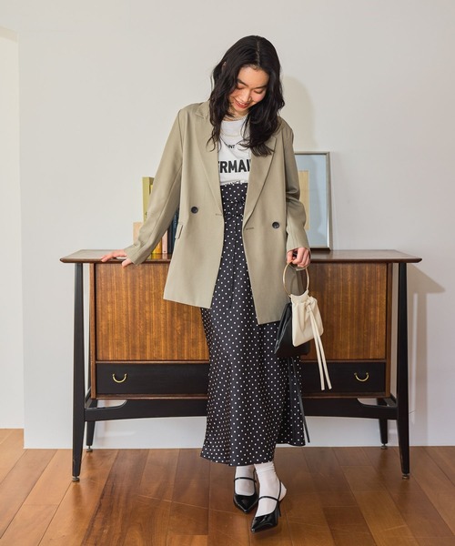 「mysty woman」 ロングスカート FREE アイボリー レディース_画像6