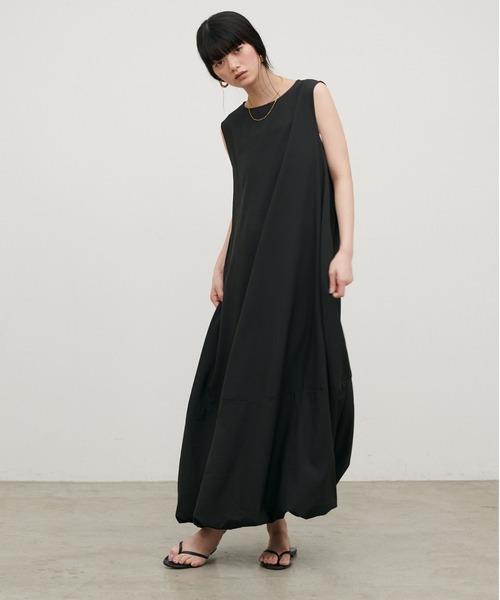 LARUTA（ラルータ） ワンピース 「LARUTA」ノースリーブバルーン 