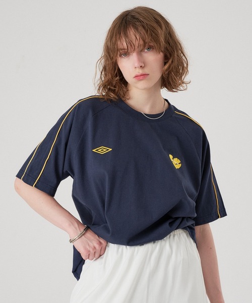 ONCILY（オンシェリー） tシャツ 「 UMBRO 」PIPING HEART LOGO T