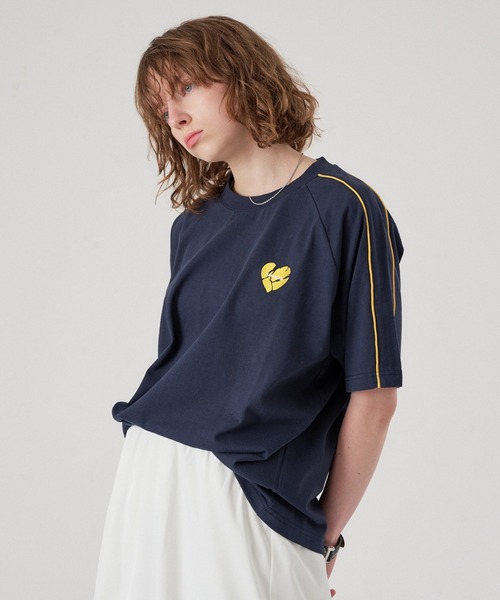 ONCILY（オンシェリー） tシャツ 「 UMBRO 」PIPING HEART LOGO T