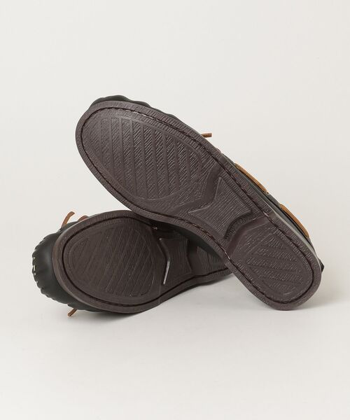 「Minnetonka」 モカシンシューズ 10 ブラック メンズ_画像3