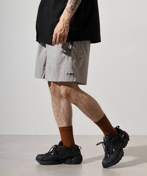「NERDY」 ショートパンツ L グレー メンズ_画像3