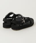 「Teva」 フラットサンダル 24cm ブラ...の詳細画像1