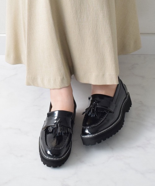 「Bridget Birkin」 シューズ M ブラック レディース_画像5