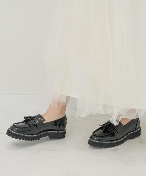 「Bridget Birkin」 シューズ M ブラック レディース_画像7