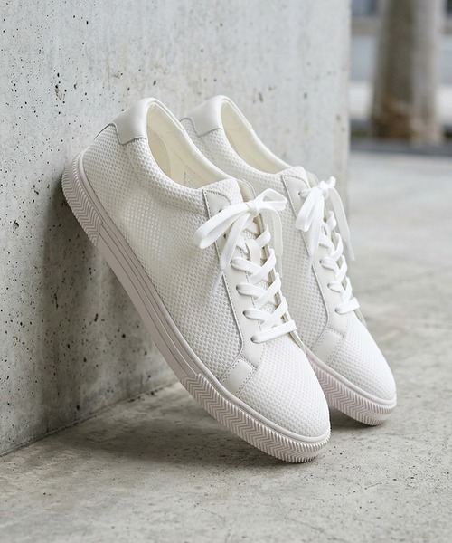 TETE HOMME（テット オム） スニーカー 5.5cm ヒールアップ メッシュ 