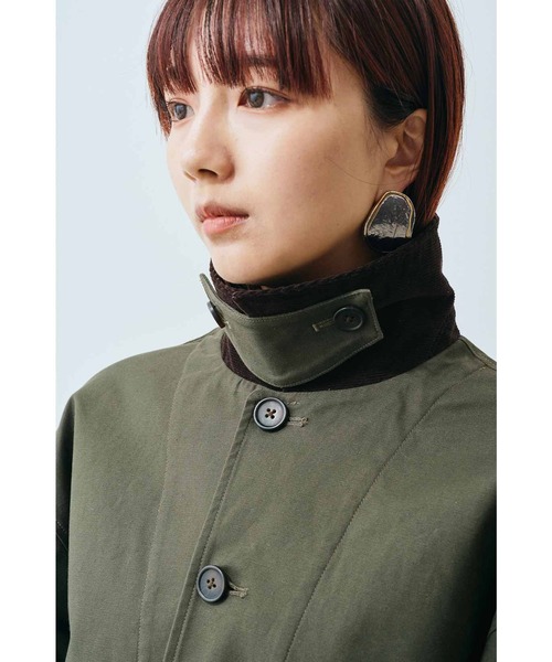 「MEDE19F」 ジャケット MEDIUM カーキ レディース_画像8