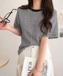 tシャツ 半袖 ぽこぽこが可愛い!ストレッチ素...の詳細画像5