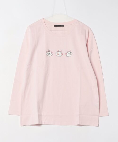 「Heather」 長袖カットソー FREE ピンク レディース_画像2