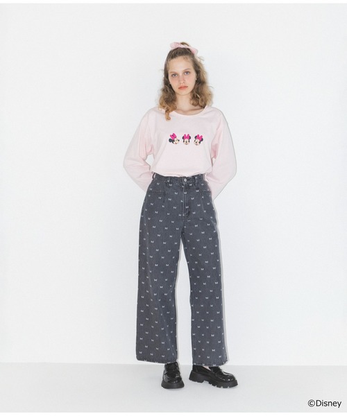 「Heather」 長袖カットソー FREE ピンク レディース_画像8